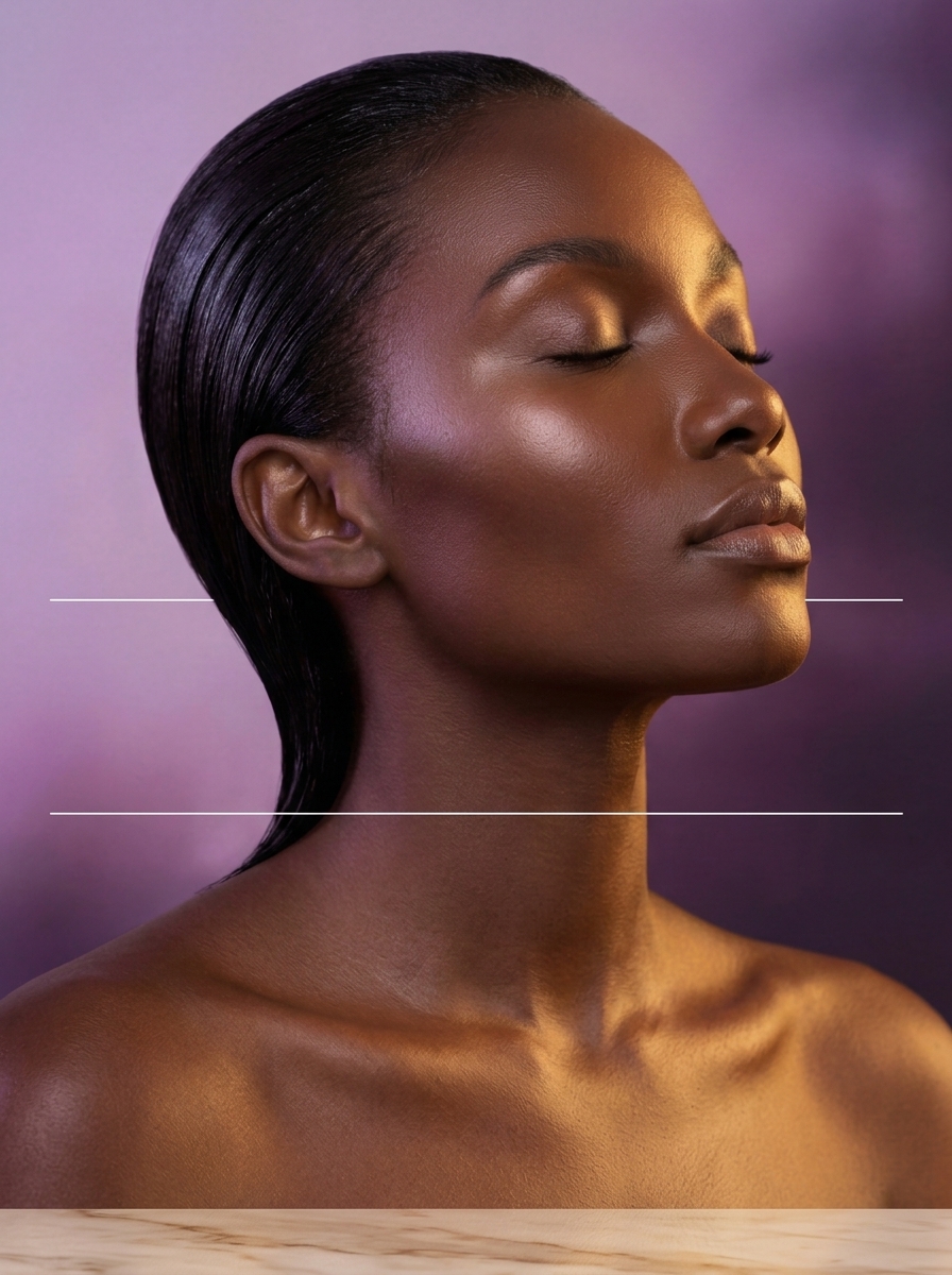 Portrait lifestyle — model with healthy hair, soft bloom